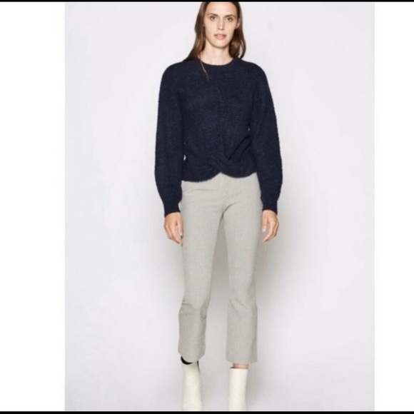 Joie Stavan Metallic Twist Sweater Black - Picture 1 of 7